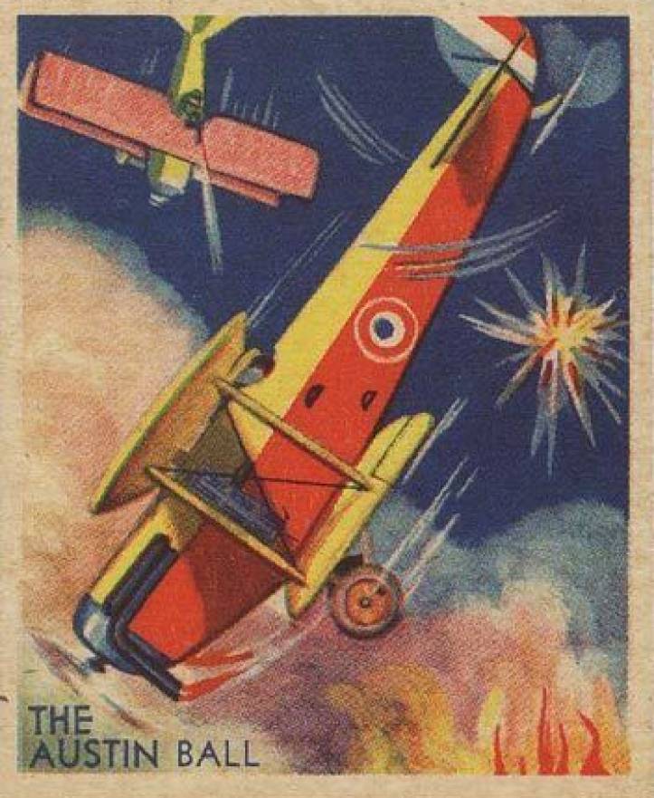 1934 National Chicle Sky Birds The Austin Ball #86 Non-Sports Card