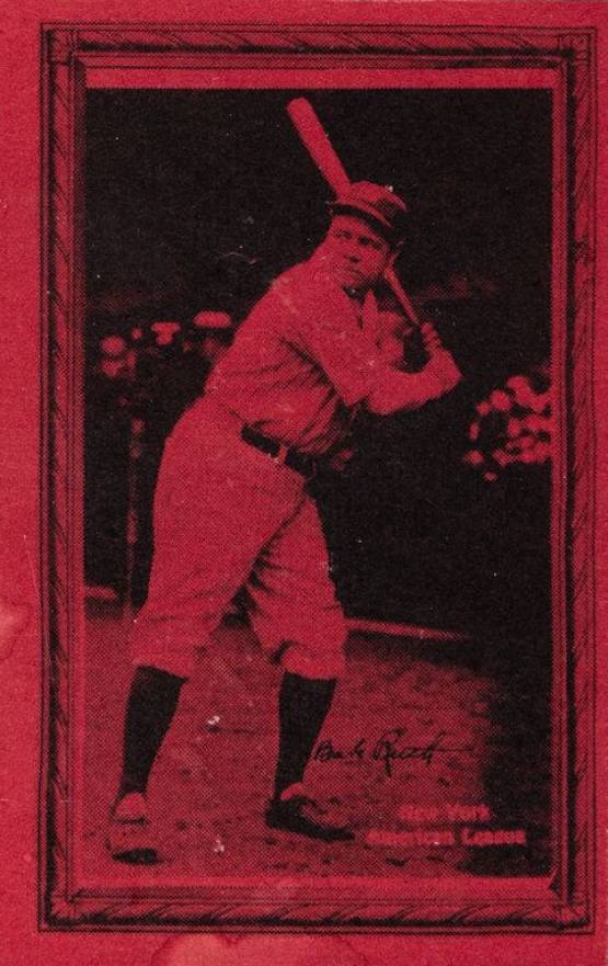 1929 Strip Card Babe Ruth # Baseball Card