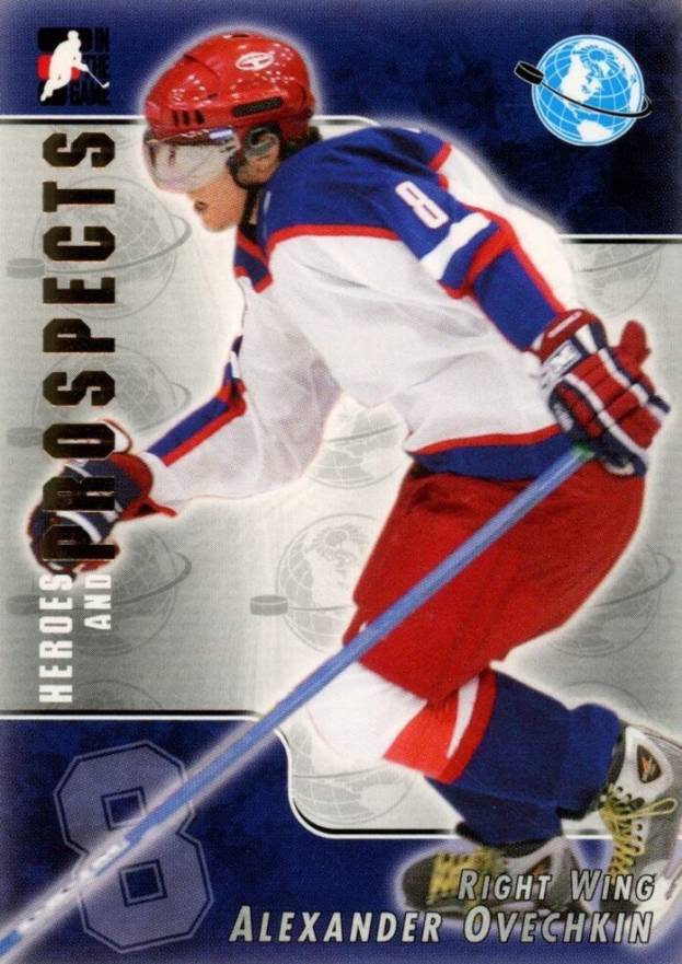 2004 In the Game Heroes & Prospects Alexander Ovechkin #202 Hockey Card