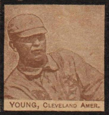 1909 Strip Card Cy Young # Baseball Card