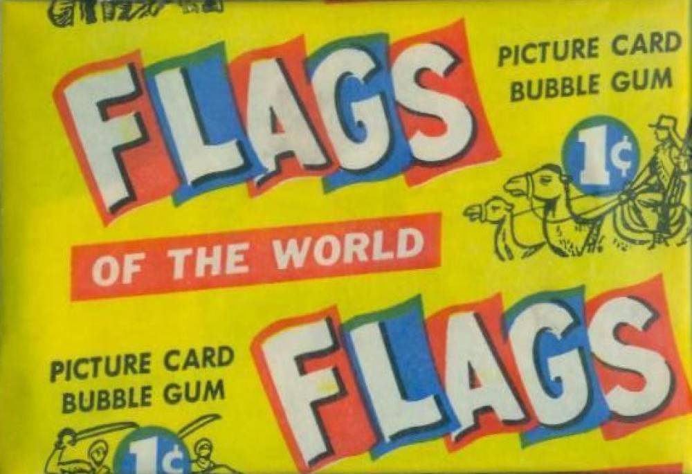 1956 Flags of World Wax Pack #WP Non-Sports Card