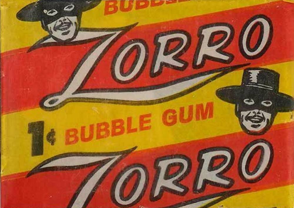 1958 Zorro Wax Pack #WP Non-Sports Card