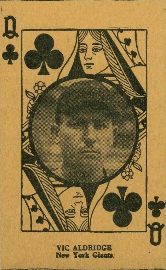 1927 Strip Card Vic Aldridge # Baseball Card