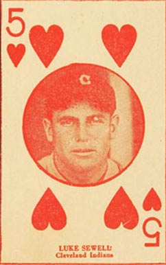 1927 Strip Card Luke Sewell # Baseball Card