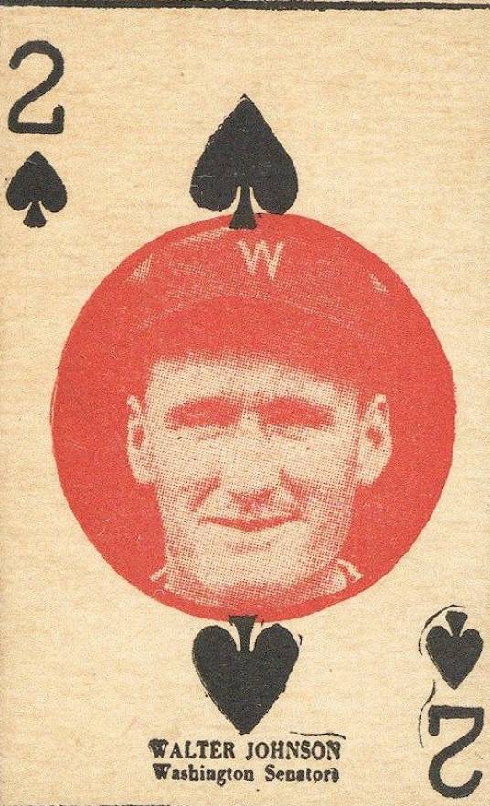 1927 Strip Card Walter Johnson # Baseball Card