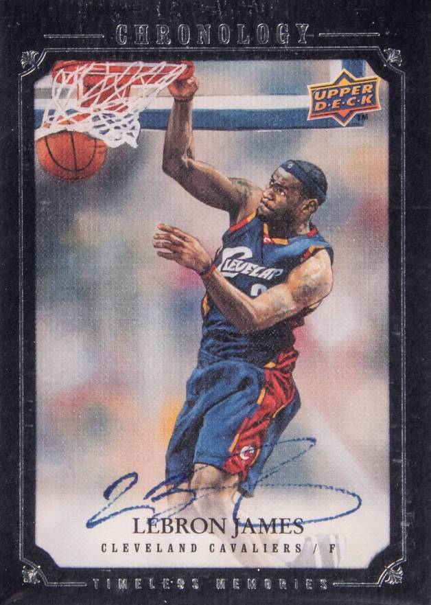 2007 Upper Deck Chronology LeBron James #157 Basketball Card