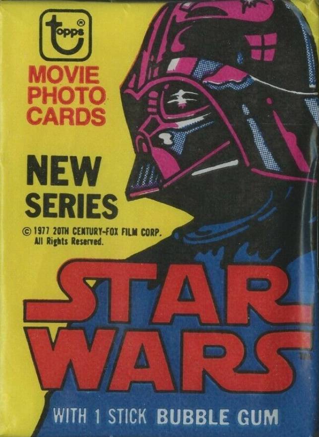 1977 Star Wars Wax Pack #WP2 Non-Sports Card