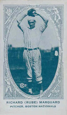 1922 Strip Card Richard (Rube) Marquard # Baseball Card