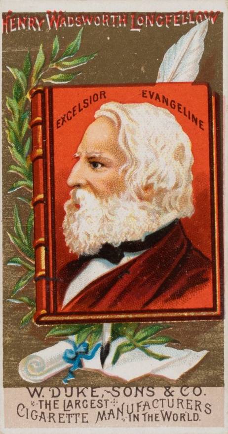 1888 Duke Sons & Company Great Americans Henry Wadsworth Longfellow # Non-Sports Card