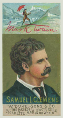 1888 Duke Sons & Company Great Americans Samuel L. Clemens # Non-Sports Card