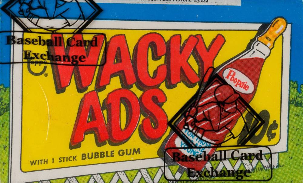 1969 Topps Wacky Ads Wax Pack #WP Non-Sports Card