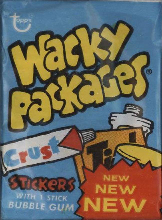 1974 Topps Wacky Packages 5th Series Wax Pack # Non-Sports Card