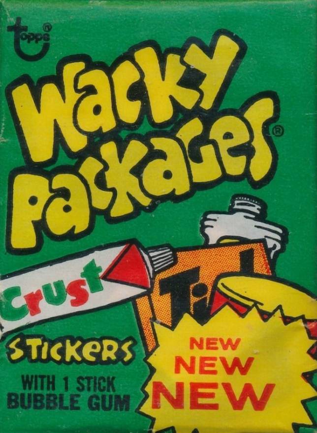 1974 Topps Wacky Packs 9th Series Wax Pack #WP Non-Sports Card