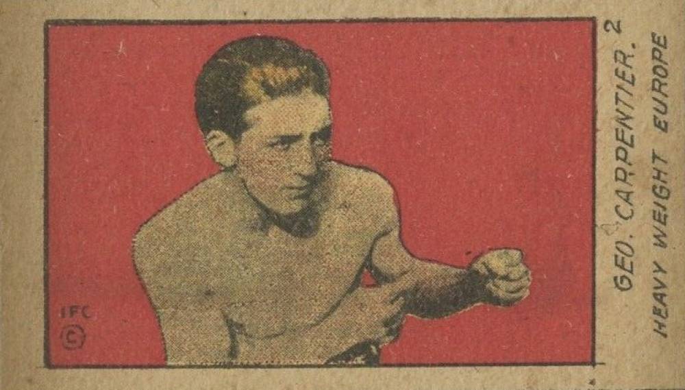 1920 W529 Strip Cards Georges Carpentier #2car Other Sports Card