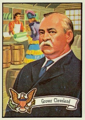 1972 Topps U.S. Presidents Grover Cleveland #22 Non-Sports Card