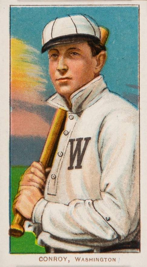 1909 White Borders UZIT Conroy, Washington #105 Baseball Card