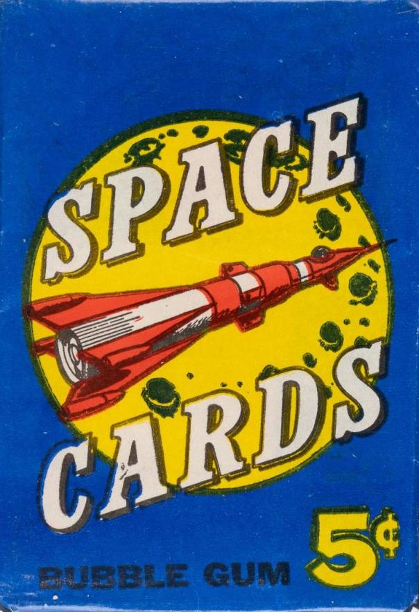 1957 Space Cards Wax Pack #WP Non-Sports Card