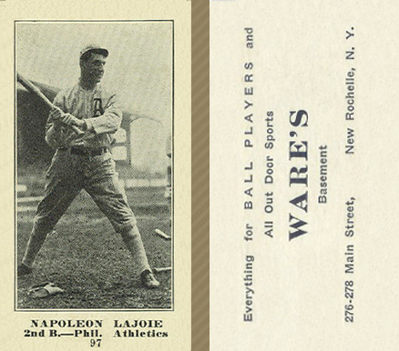 1916 Wares Napoleon Lajoie #97 Baseball Card