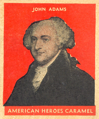 1932 U.S. Caramel Presidents John Adams # Non-Sports Card