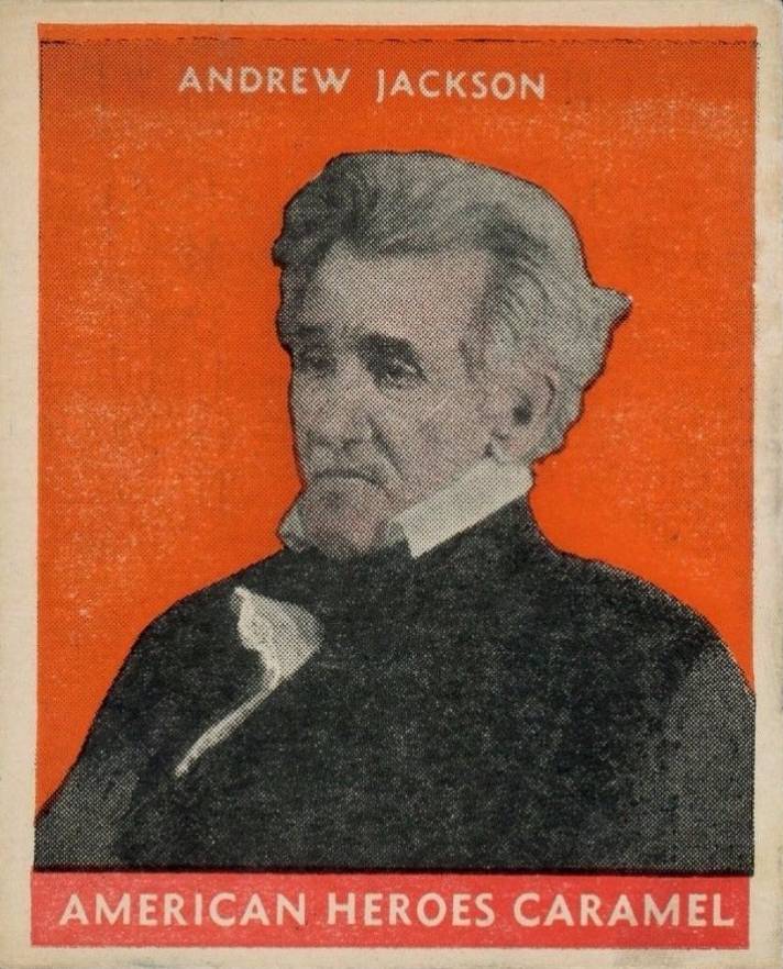 1932 U.S. Caramel Presidents Andrew Jackson # Non-Sports Card