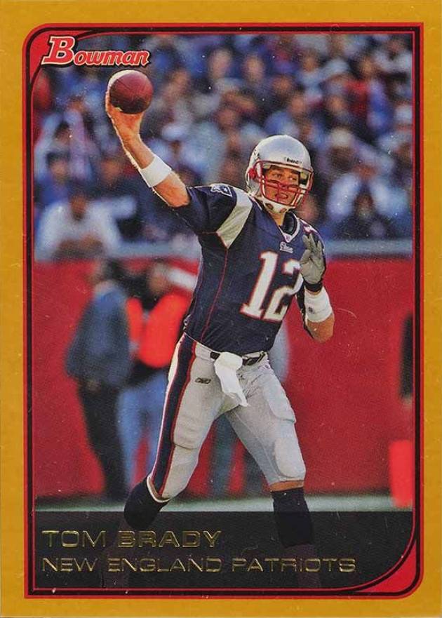 2006 Bowman Tom Brady #11 Football Card