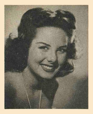 1948 Bowman Movie Stars Colleen Townsend #13 Non-Sports Card