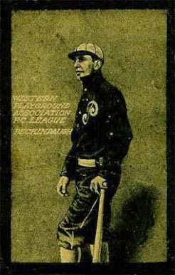 1911 Western Playground Association (Minors) Roger Peckinpaugh # Baseball Card