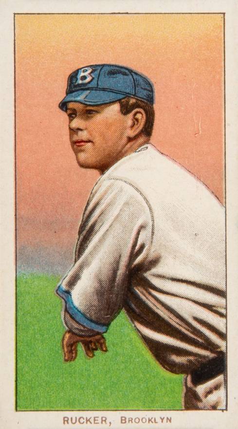 1909 White Borders Cycle 460 Rucker, Brooklyn #417 Baseball Card