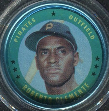 1971 Topps Coins Roberto Clemente #71 Baseball Card