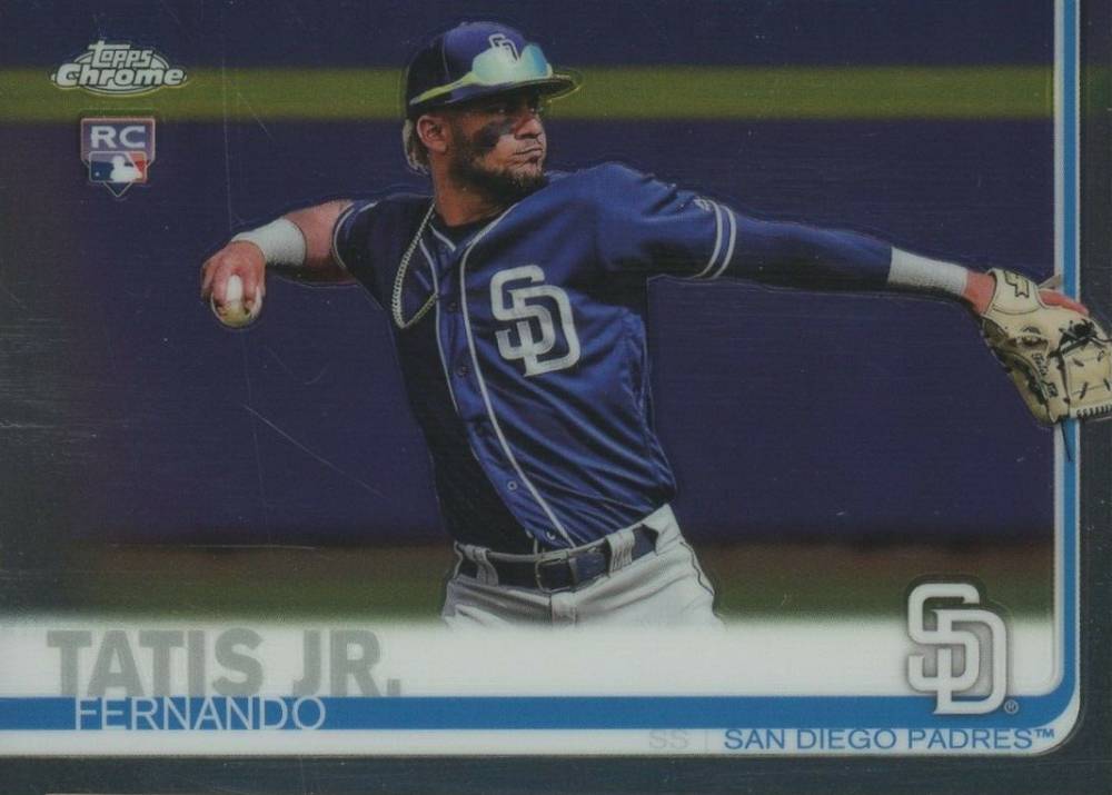 2019 Topps Chrome Fernando Tatis Jr. #203 Baseball Card