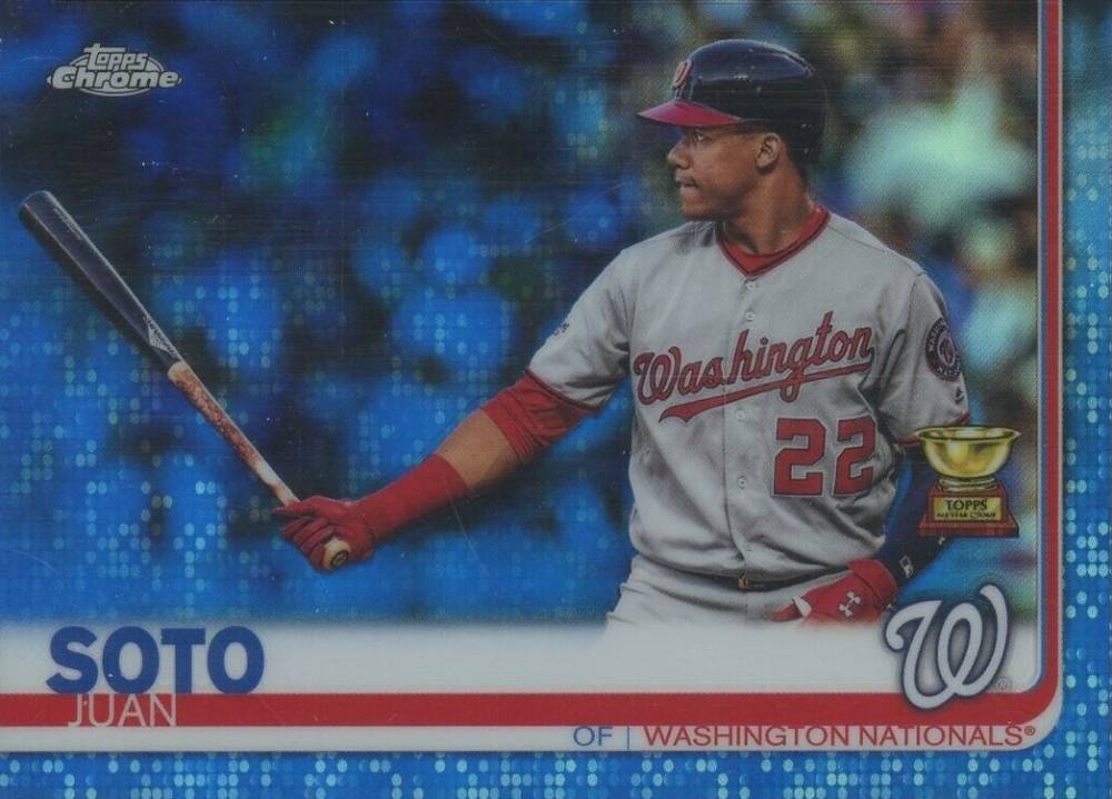 2019 Topps Chrome Juan Soto #155 Baseball Card