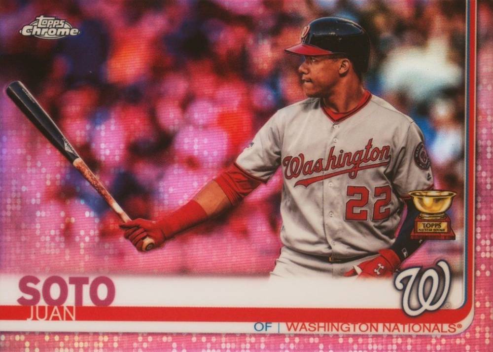 2019 Topps Chrome Juan Soto #155 Baseball Card