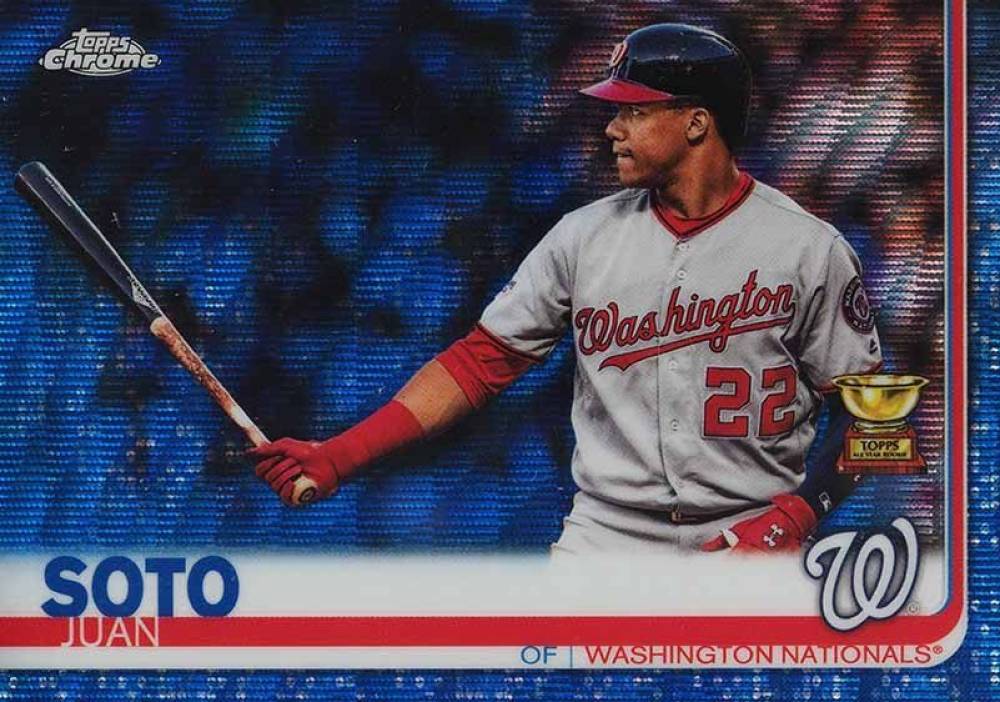 2019 Topps Chrome Juan Soto #155 Baseball Card