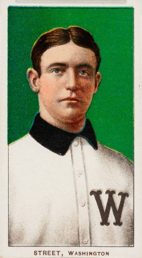 1909 White Borders Cycle 350 Street, Washington #471 Baseball Card