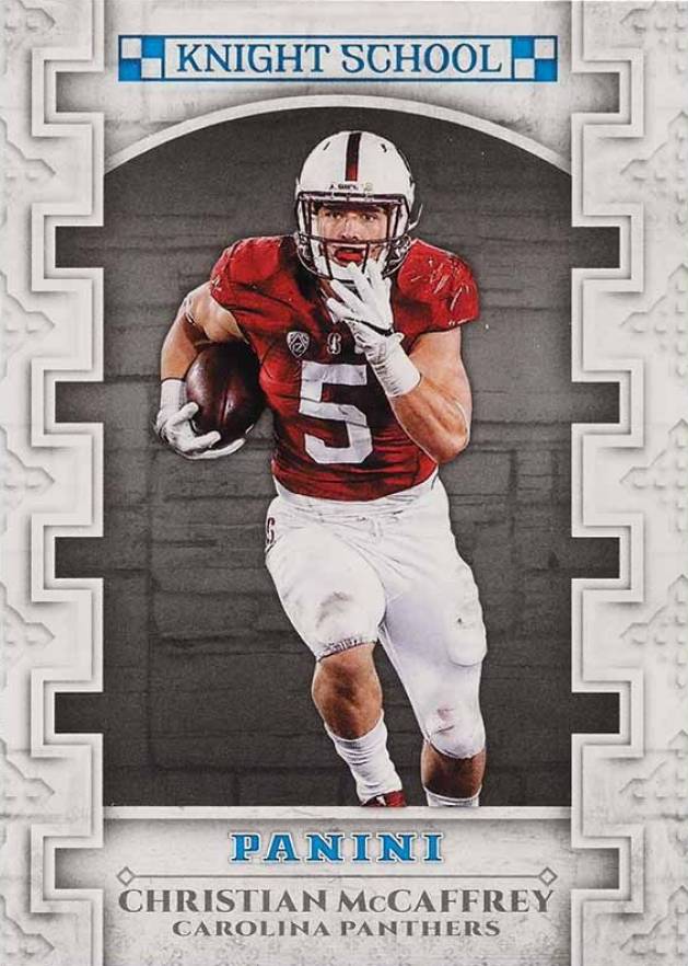 2017 Panini Knight School Christian McCaffrey #CM Football Card