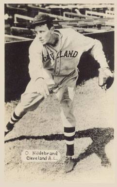 1933 Worch Cigar Oral Hildebrand # Baseball Card