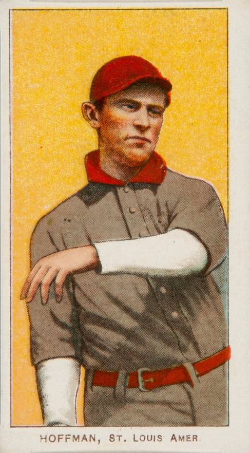 1909 White Borders Cycle 350 Hoffman, St. Louis Amer. #216 Baseball Card