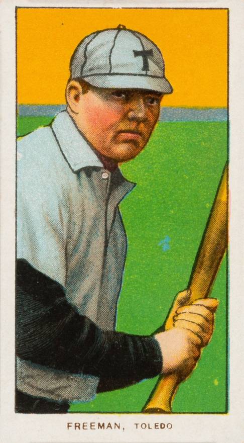 1909 White Borders Cycle 350 Freeman, Toledo #179 Baseball Card