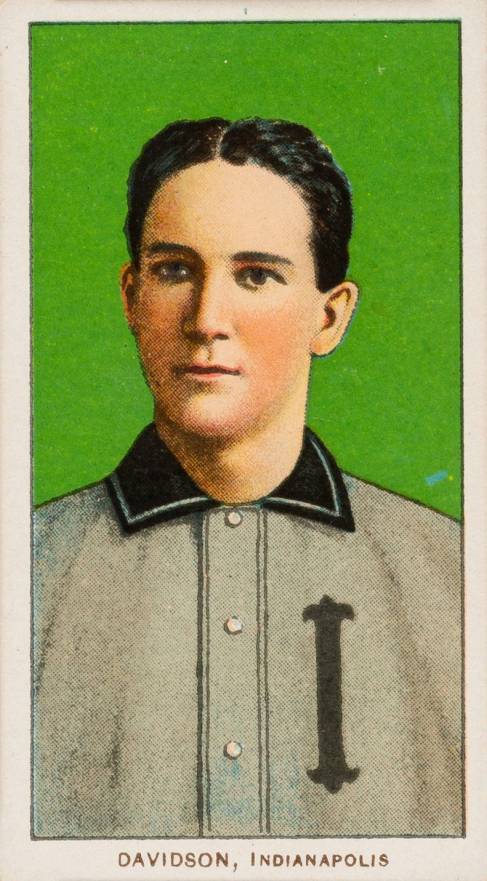 1909 White Borders Cycle 350 Davidson, Indianapolis #119 Baseball Card