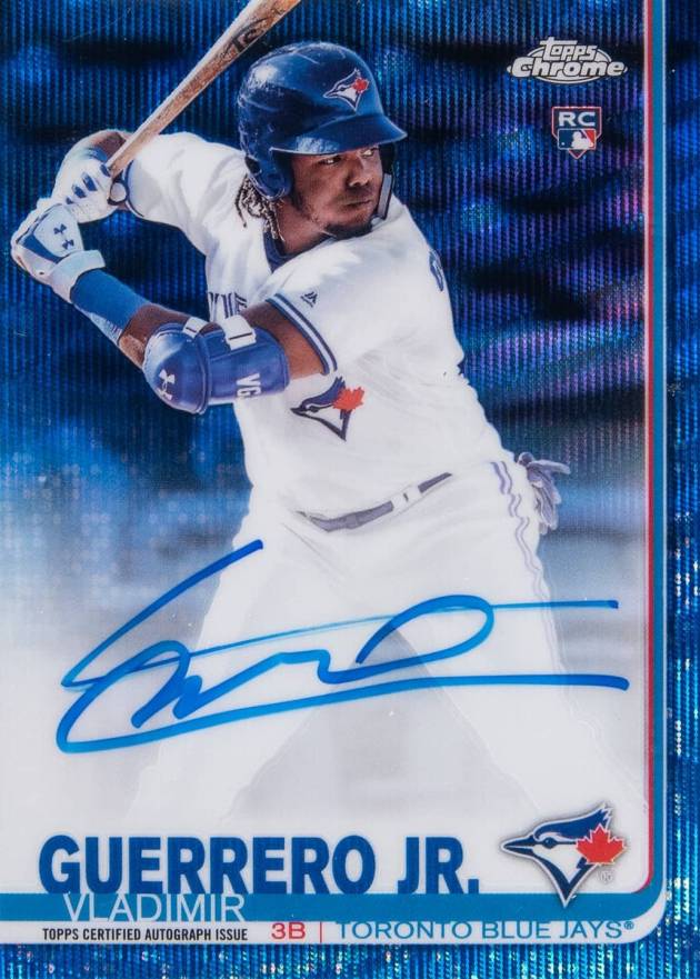 2019 Topps Chrome Rookie Autographs Vladimir Guerrero Jr. #RA-VGJ Baseball Card