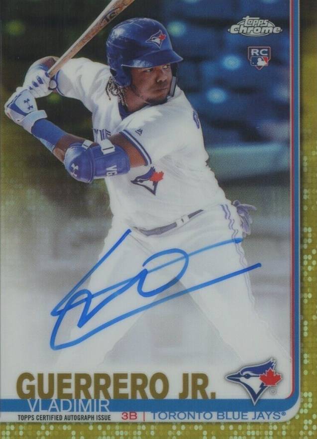 2019 Topps Chrome Rookie Autographs Vladimir Guerrero Jr. #RA-VGJ Baseball Card