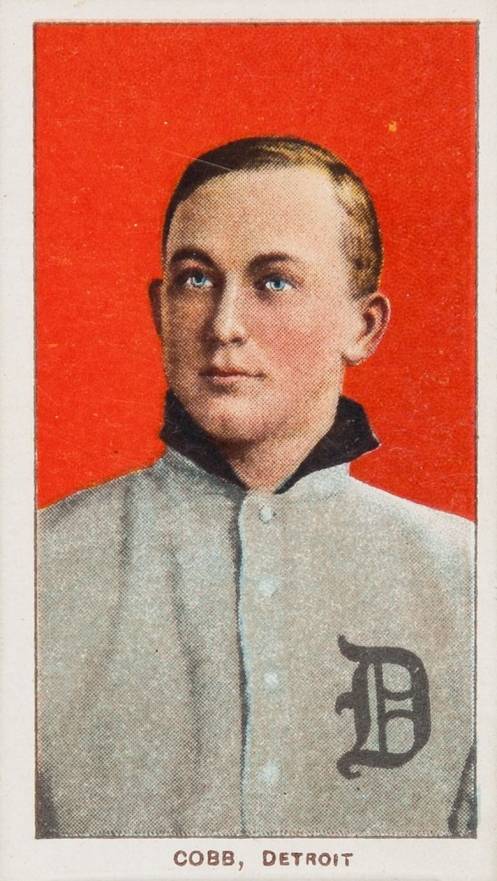 1909 White Borders Cycle 350 Cobb, Detroit #96 Baseball Card