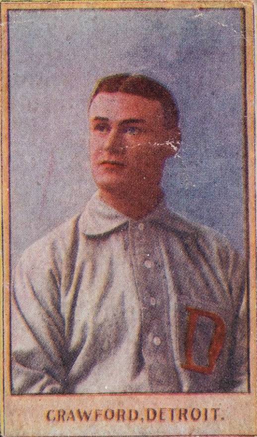 1910 Strip Card Sam Crawford # Baseball Card