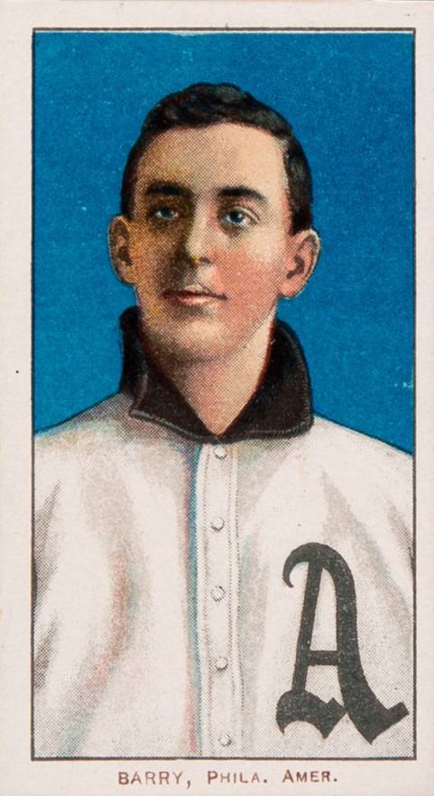 1909 White Borders Cycle 350 Barry, Phila. Amer. #20 Baseball Card