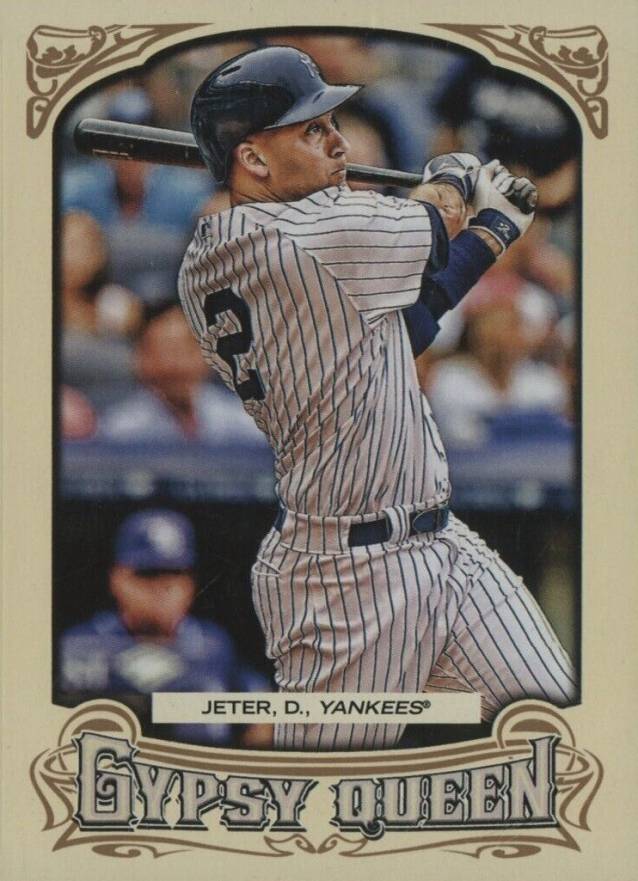 2014 Topps Gypsy Queen Derek Jeter #25 Baseball Card