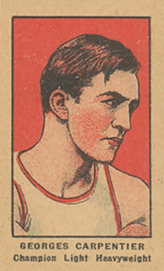 1921 Strip Cards Georges Carpentier # Other Sports Card