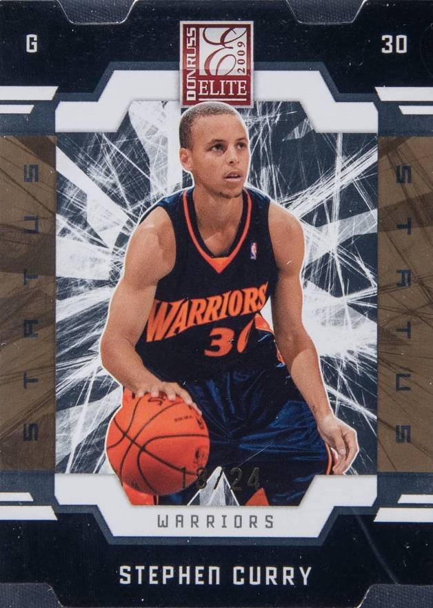 2009 Donruss Elite Stephen Curry #166 Basketball Card