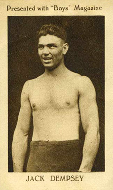 1926 Boys Magazine Boxers Jack Dempsey # Other Sports Card