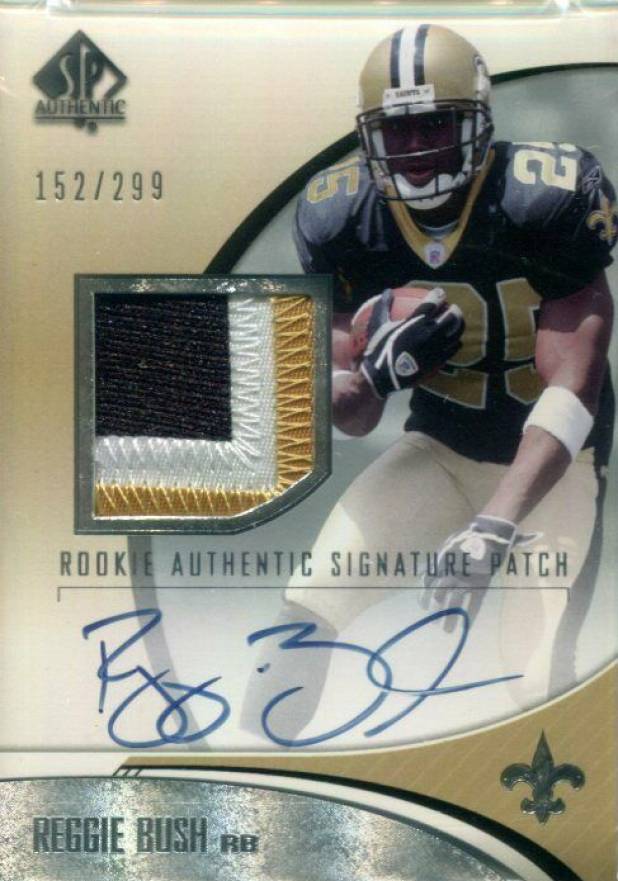 2006 SP Authentic Reggie Bush #252 Football Card