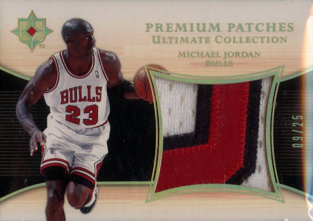 2005 Upper Deck Ultimate Collection Premium Patches Michael Jordan #PP-MJ Basketball Card